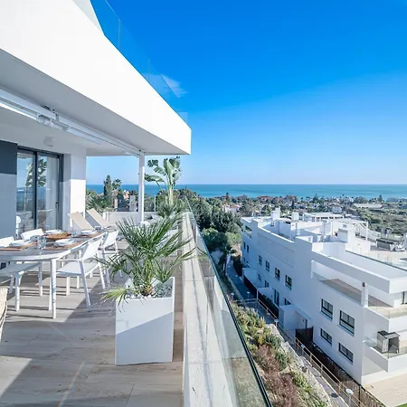Apartament One80 Residences New Corner With Amazing Sea View To Gibraltar & Africa *