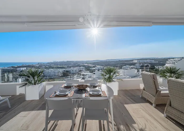 One80 Residences New Corner With Amazing Sea View To Gibraltar & Africa *