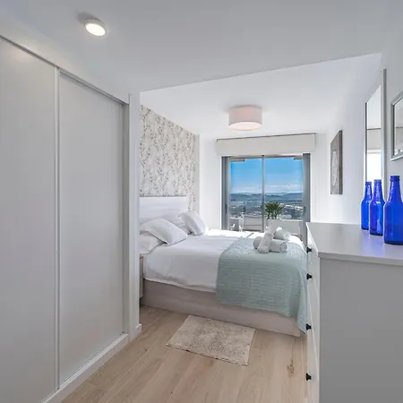 One80 Residences New Corner With Amazing Sea View To Gibraltar & Africa אסטפונה